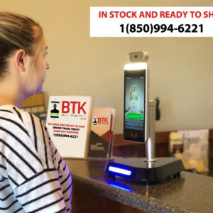 Body Temperature Kiosk Desktop Model Body Temperature Scanner by BTK Innovations